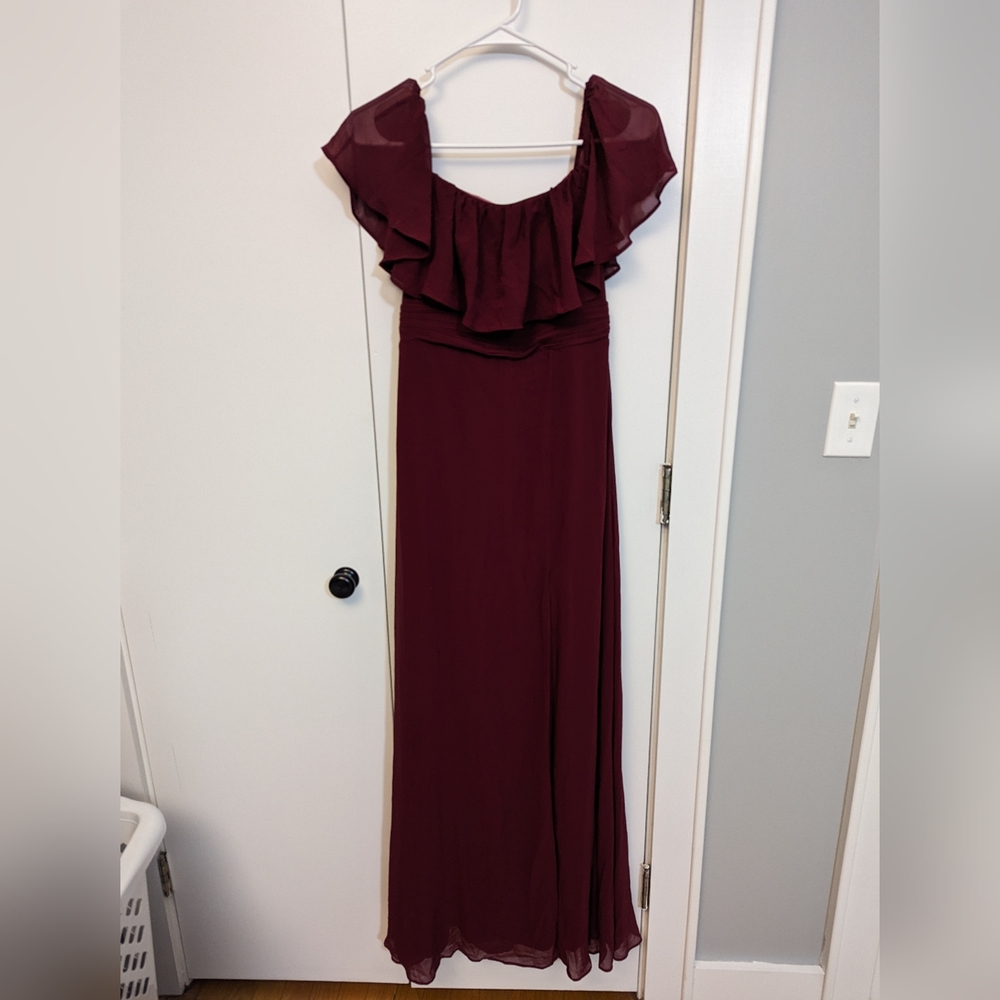Maroon Dress